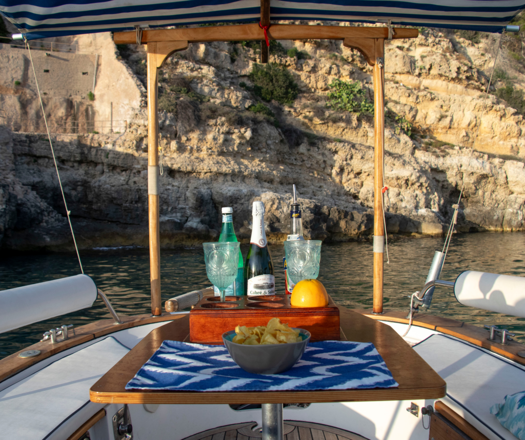 Bebidas en el barco